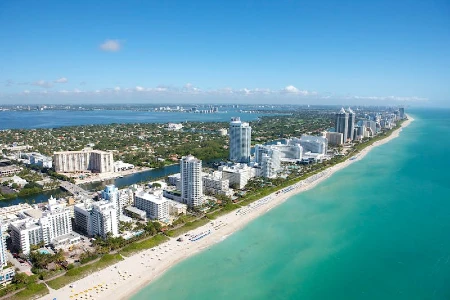 Miami Beach vue du ciel