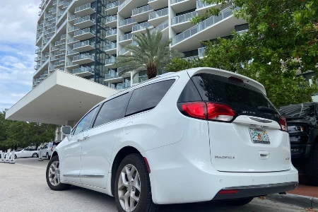 Le minivan de The French Company à Miami